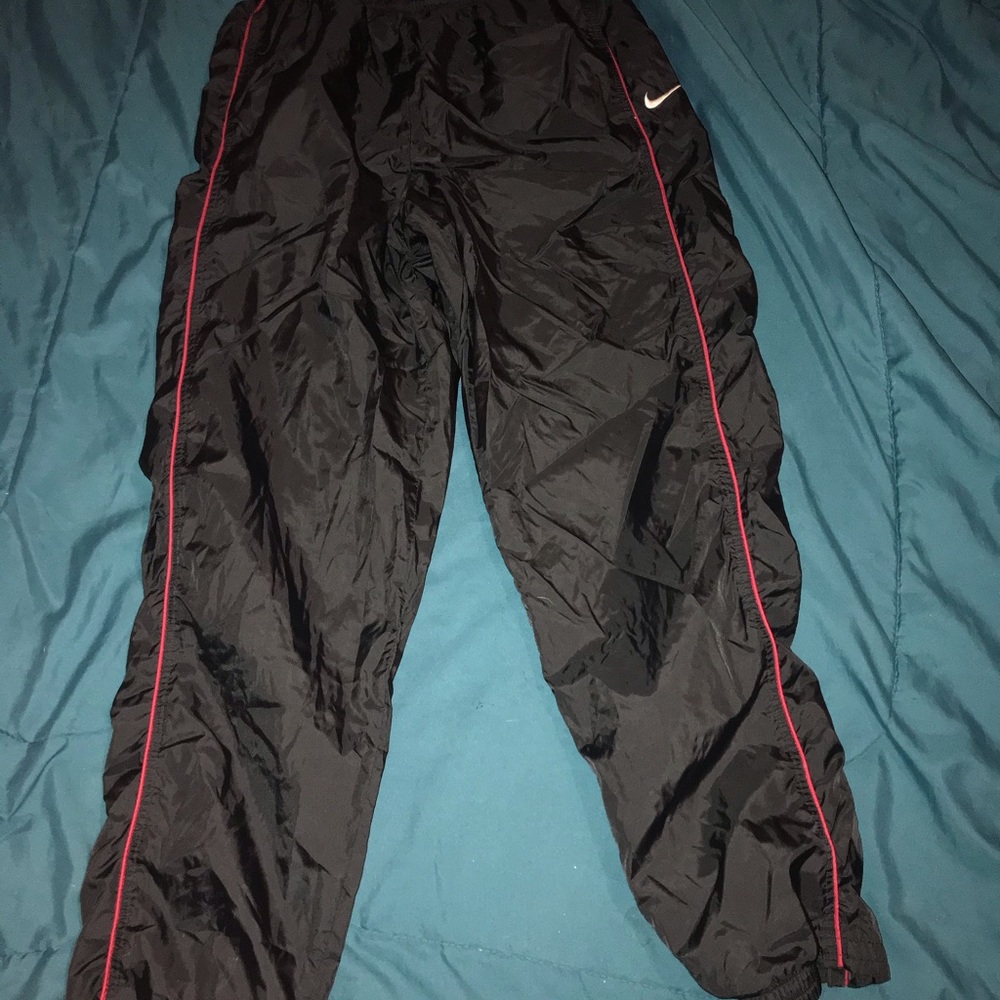 Vintage white tag Nike swishy joggers